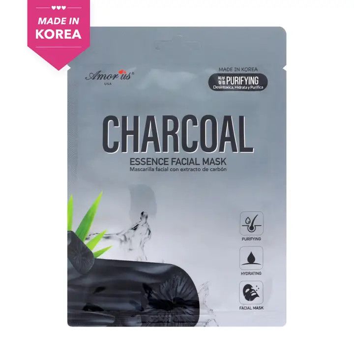 Amor us Face Sheet Mask | Charcoal