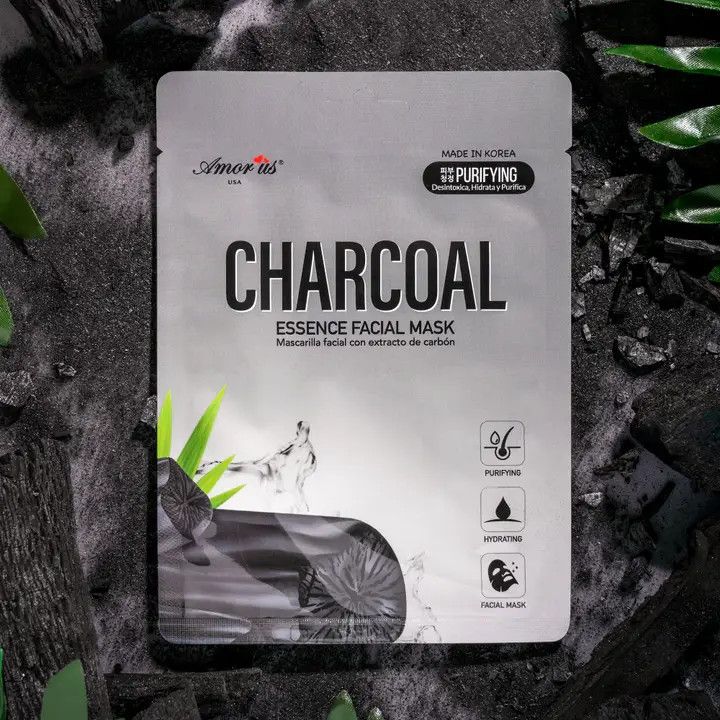 Amor us Face Sheet Mask | Charcoal