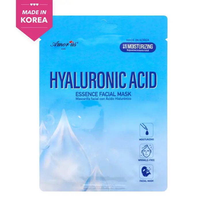 Amor us Face Sheet Mask | Hyaluronic Acid