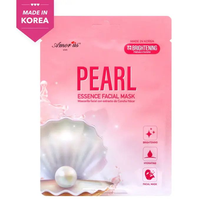Amor us Face Sheet Mask | Pearl