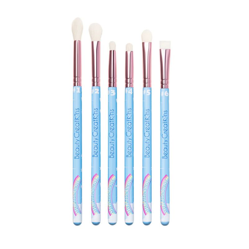 BEAUTY CREATIONS X My Little Pony &quot;RAINBOW MAGIC&quot; 6 Piece Eye Brush Set
