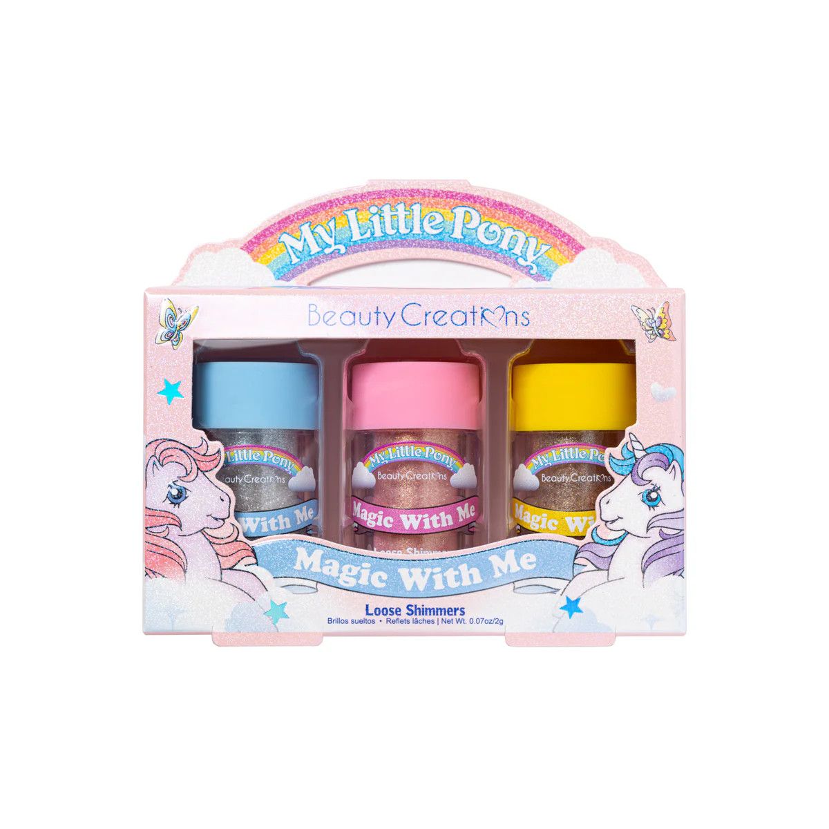 BEAUTY CREATIONS X My Little Pony &quot;MAGIC WITH ME&quot; Loose Shimmers Set