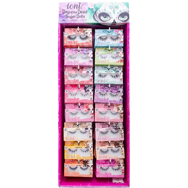 IONI Day Of The Dead 3D Faux Mink Lashes
