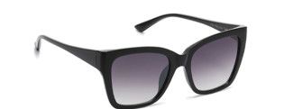 SG-8GSL22679 Modern Square Sunglasses, Color: Black