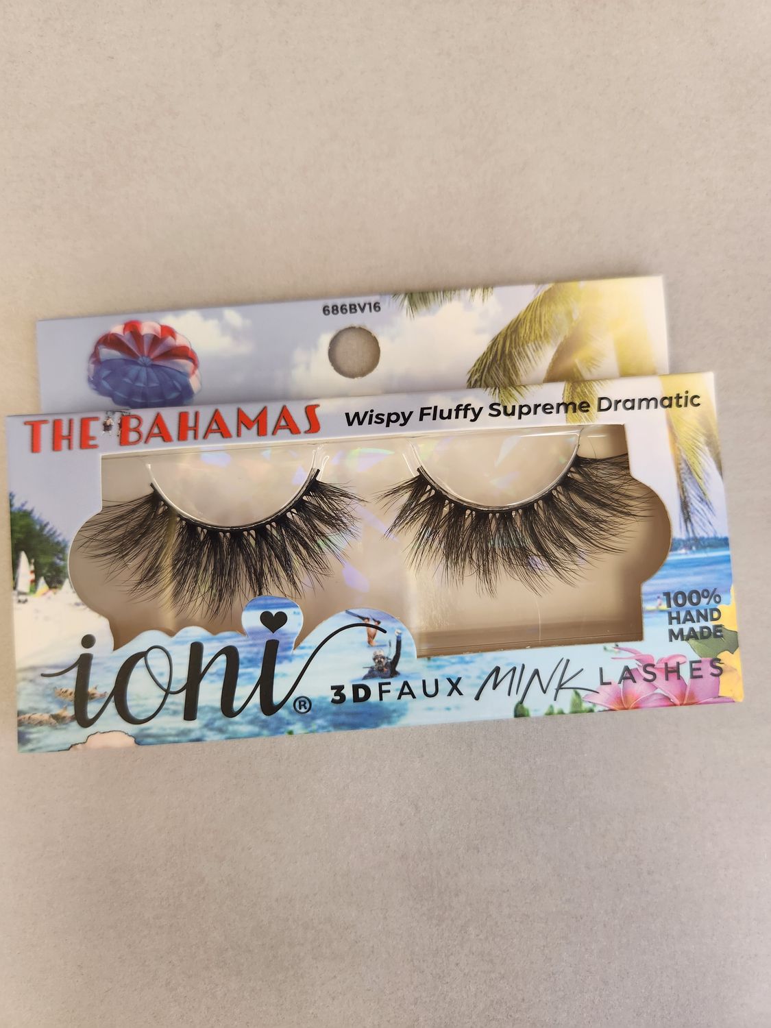 Ioni Bon Voyage 3D Faux Mink Lashes, Size: The Bahamas