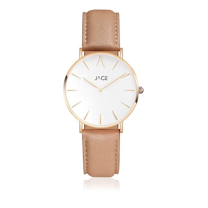 Vanuatu&quot; Women`S Leather Tan Band Watch