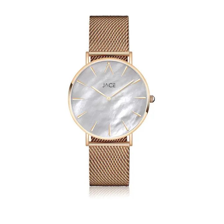 &quot;Edmonton&quot; Women`S Mesh Band Watch Gold