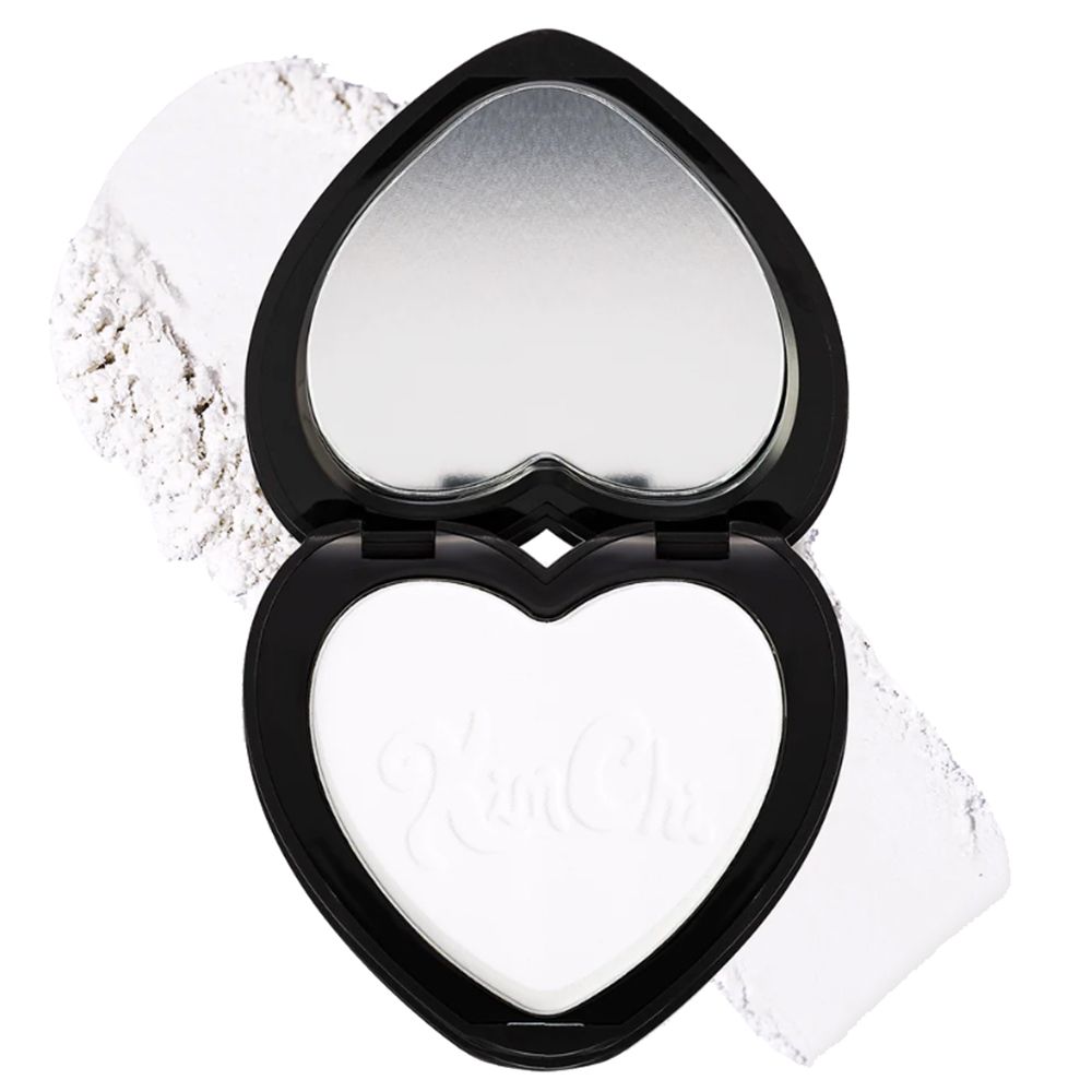 Kimchi Almost Catfished Pressed Setting Powder, Color: White