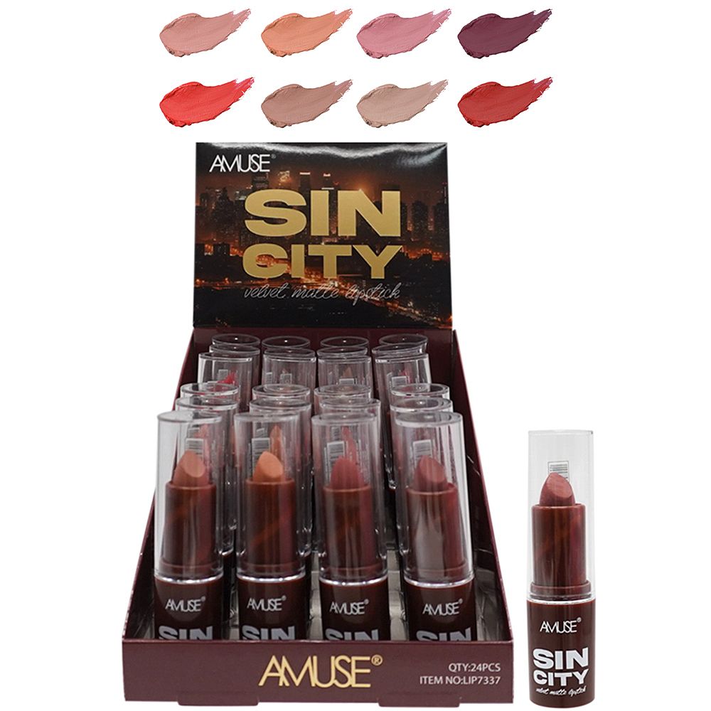 Amuse Sin City Velvet Matte Lipstick