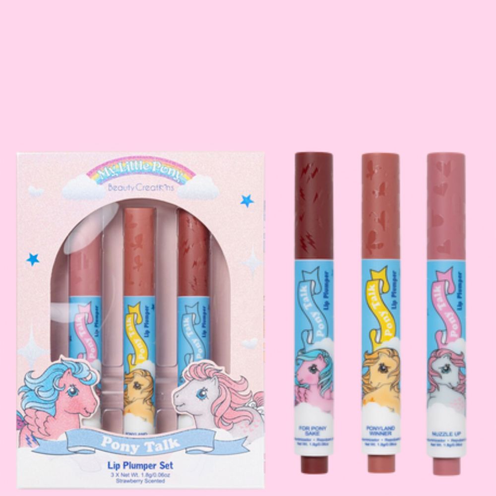 Beauty Creations My Little Pony Talk Plumping Gloss Stick Set