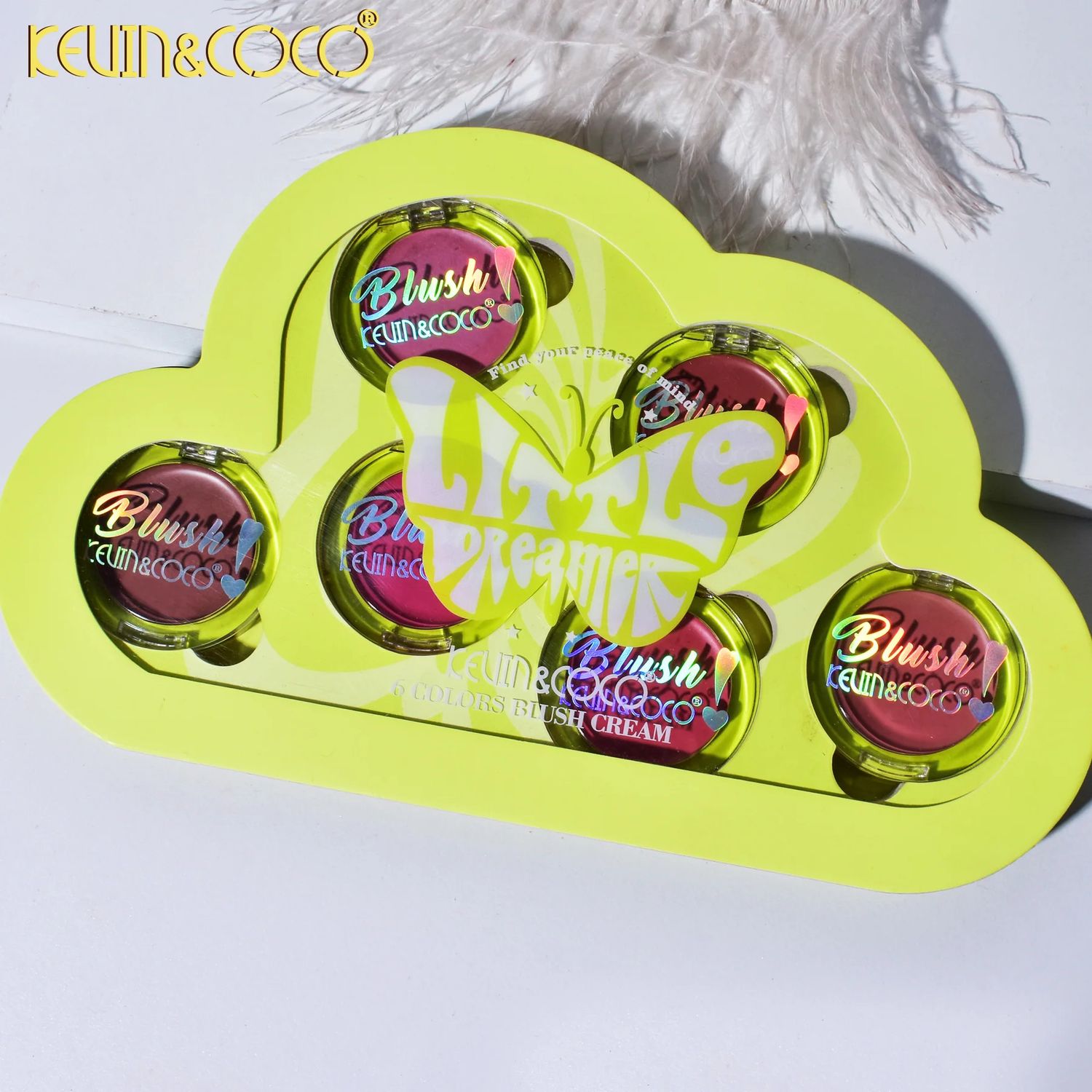 KEVIN&amp;COCO Color Flawless Flush Cream Blush Set