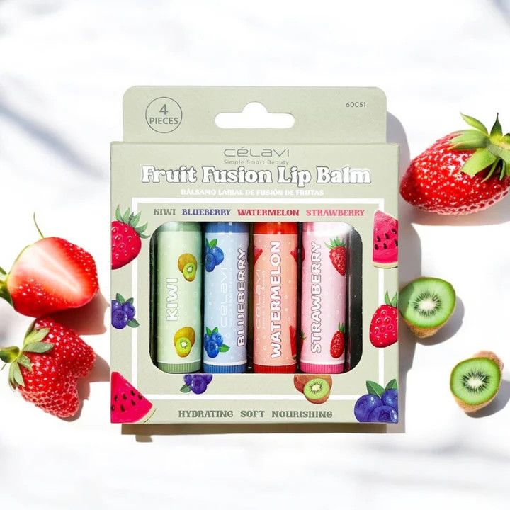 Celavi Fruit Fusion Lip Balm Set 60051