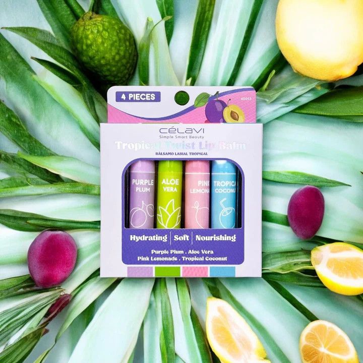 Celavi Tropical Twist Lip Balm Set 60053