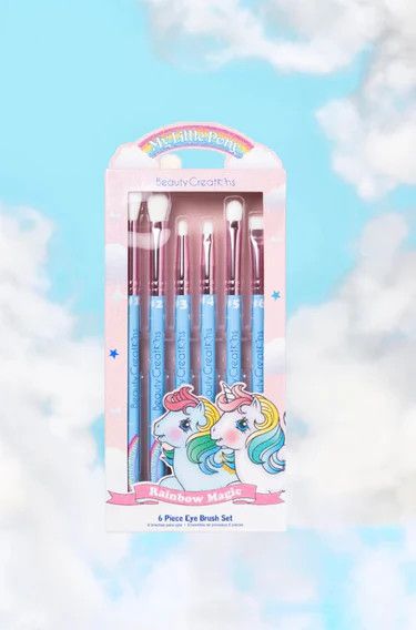 Beauty Creations Beauty Creations x My Little Pony "Rainbow Magic" 6 PIece Eye Brush Set