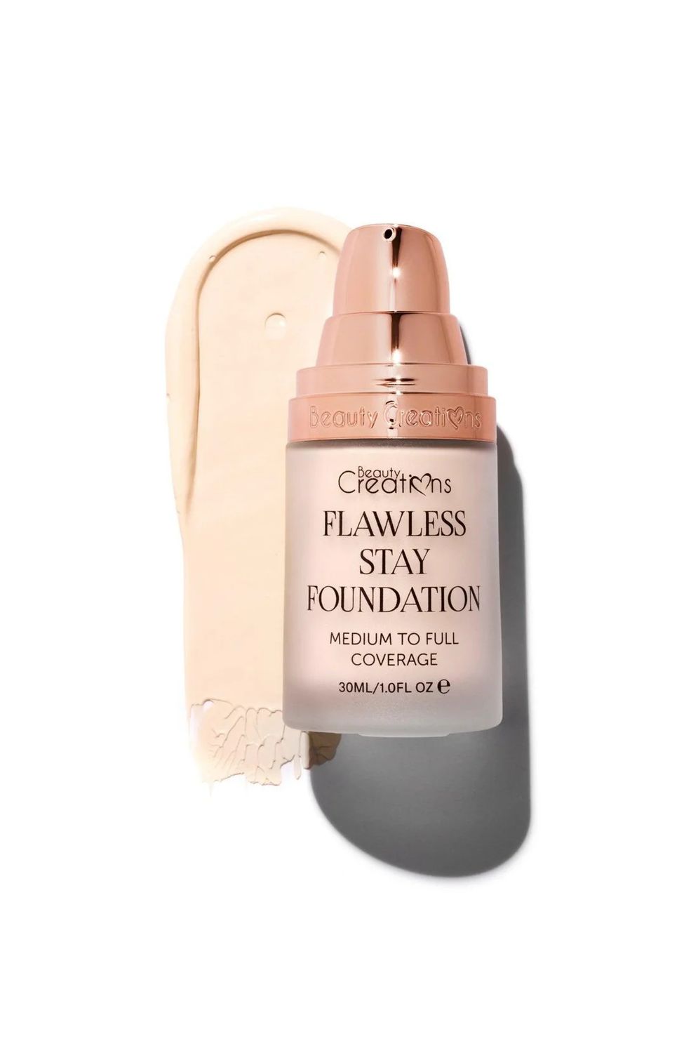 Beauty Creations Flawless Stay Liquid Foundation, Color: FS 1.0