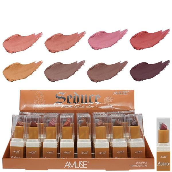 LIP-7336 Amuse Seduce 8 Matte Lipstick