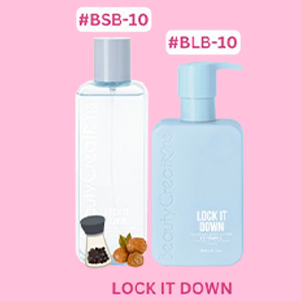 Beauty Creations Fragrance Body Lotion Spray Set, Name: Lock It Down