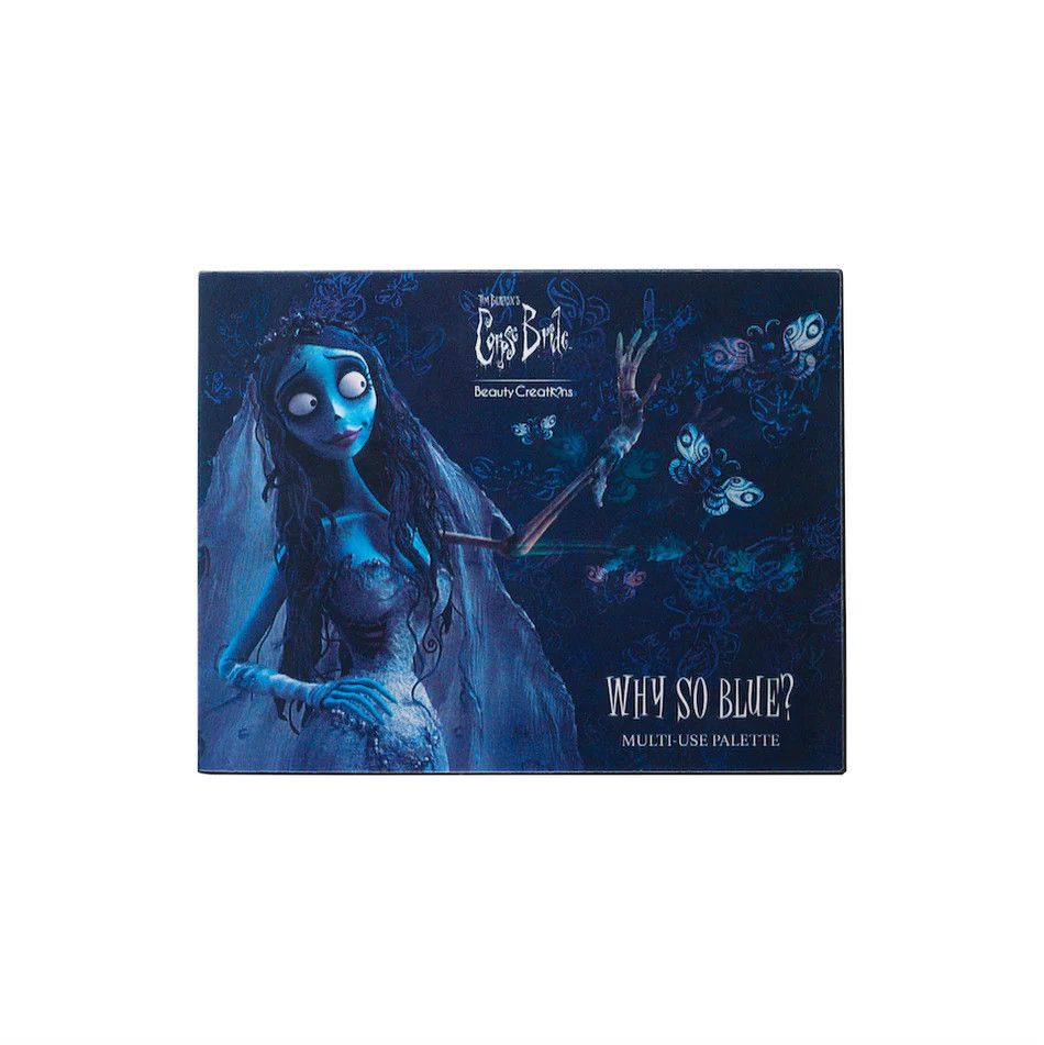 Beauty Creations Tim Burton&#39;s Corpse Bride x Beauty Creations &quot;Why So Blue?&quot; Multi-Use Palette