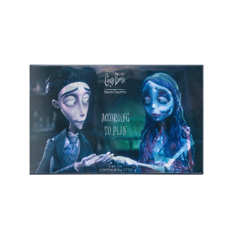 Beauty Creations Tim Burton's Corpse Bride X Beauty Creations "According To Plan" Cream Contour Palette