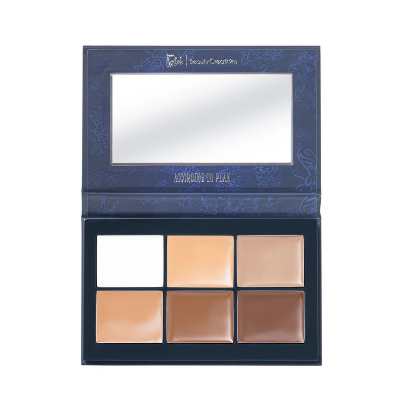 Beauty Creations Tim Burton's Corpse Bride X Beauty Creations "According To Plan" Cream Contour Palette