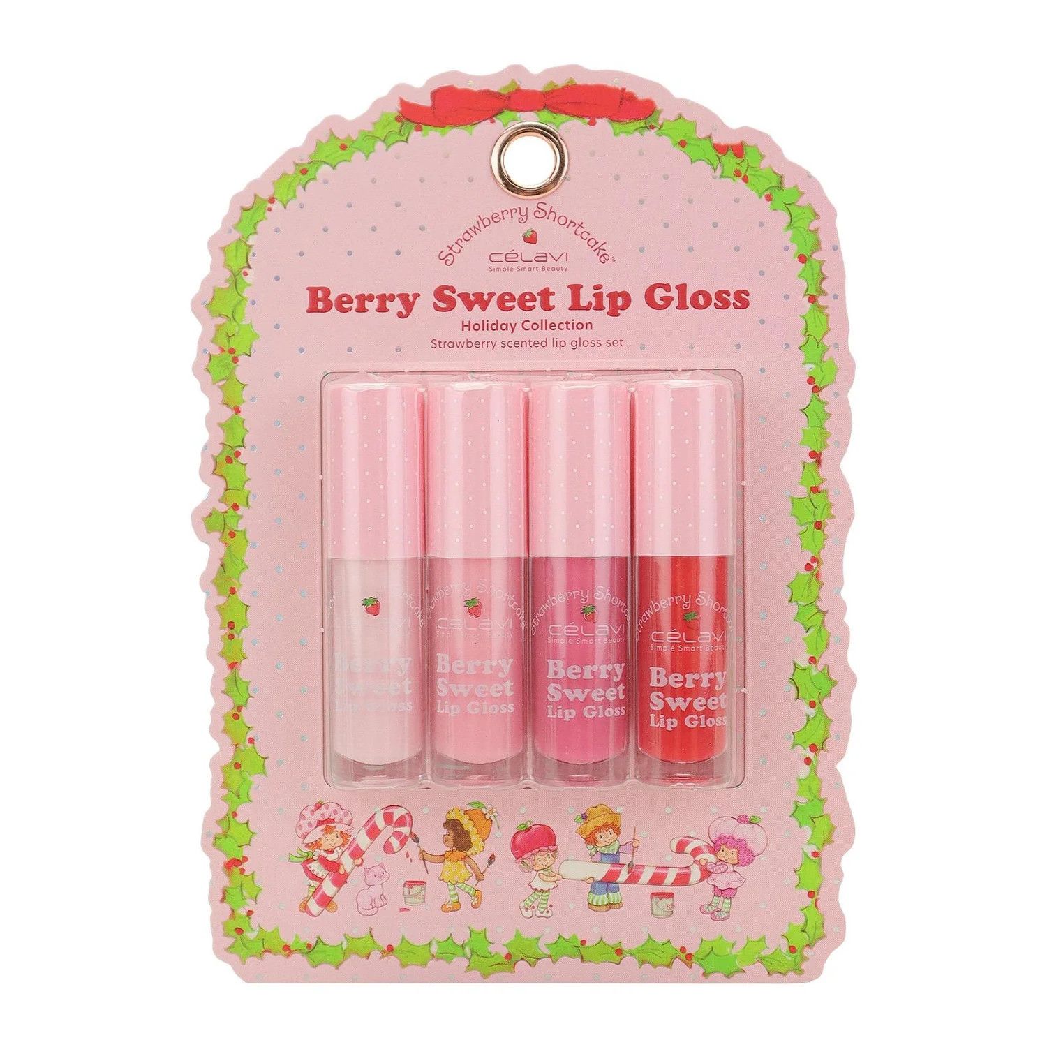Celavi Strawberry Shortcake Berry Sweet Lip Gloss