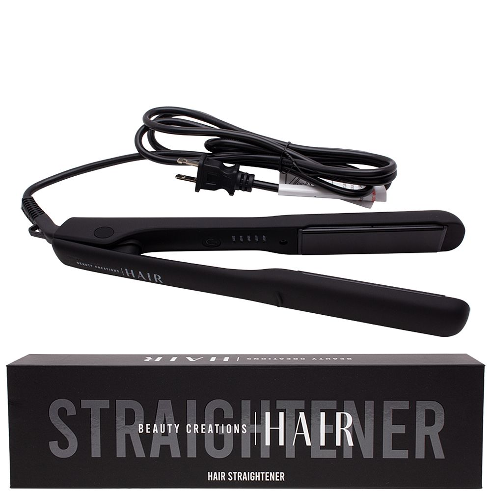 Beauty Creations Hair Straightener, Color: Black