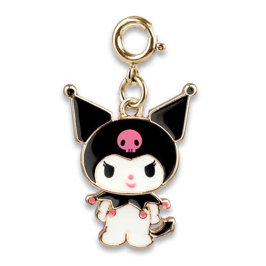 Charm It! Gold Swivel Kuromi Charm
