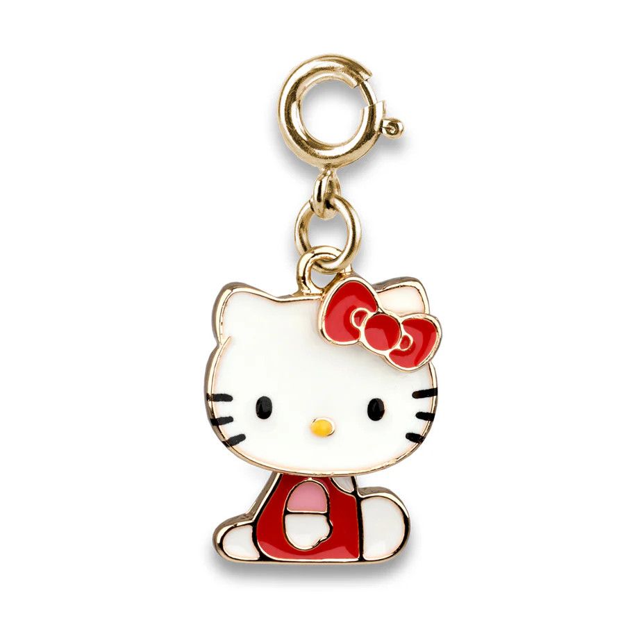 Charm It! Gold Classic Swivel Hello Kitty Charm