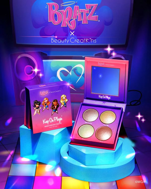 Bratz x Beauty Creations Keep On Playin Baked Highlight Palette