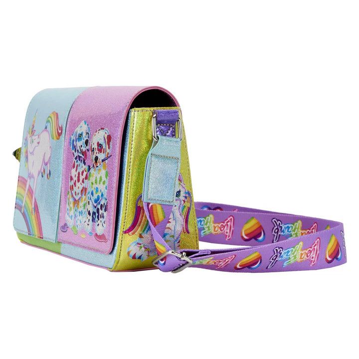 Loungefly Lisa Frank Color Block Crossbody