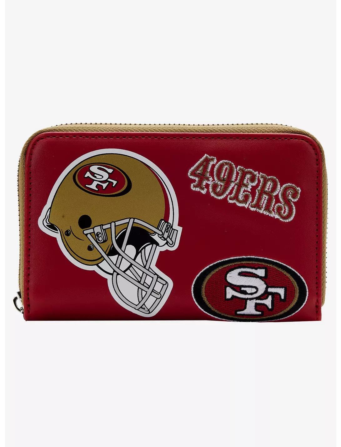 Loungefly NFL San Francisco 49ers Icon Zipper Wallet