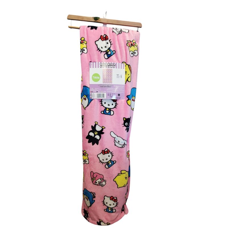 Hello Kitty and Friends Cloud Throw 60in x 90in Floating Fun
