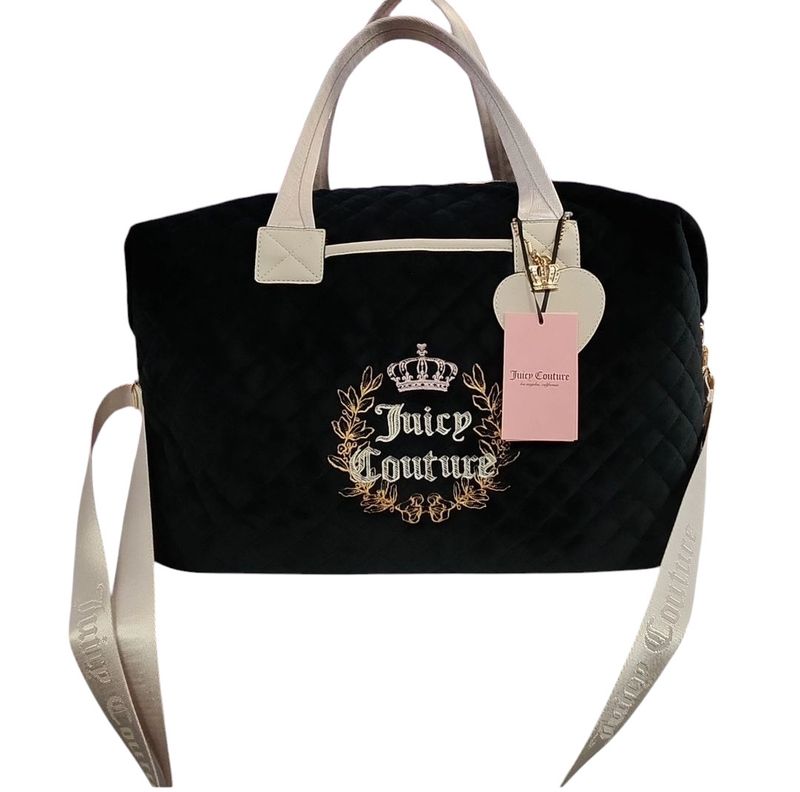 Juicy Couture Worldplay Overnighter Bag Liquorice