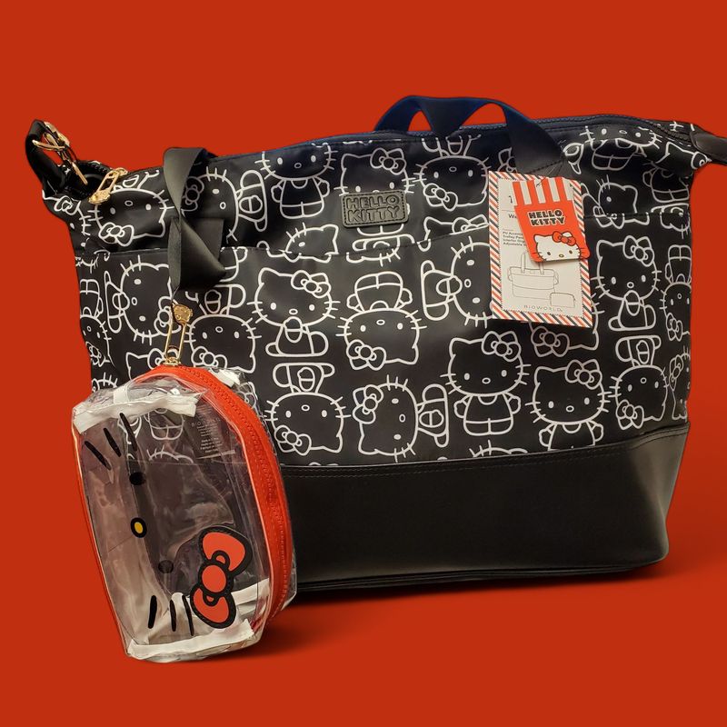 Hello Kitty  Piece Travel Tote Set