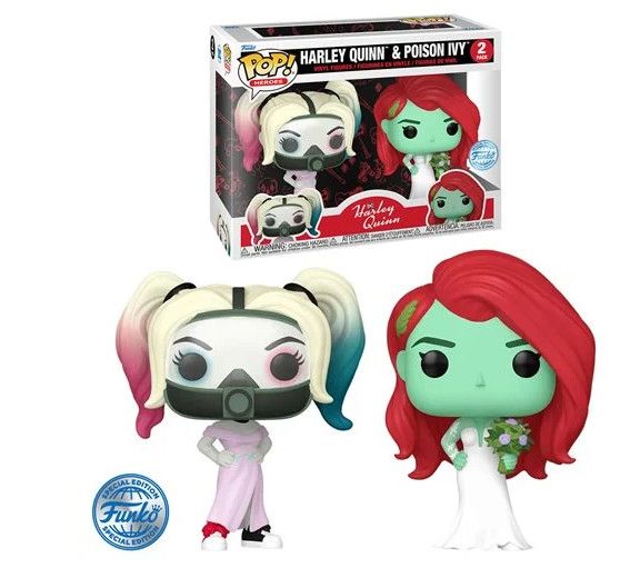 Funko POP! Heroes Harley Quinn &amp; Poison Ivy 2 Pack