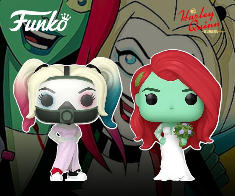 Funko POP! Heroes Harley Quinn &amp; Poison Ivy 2 Pack