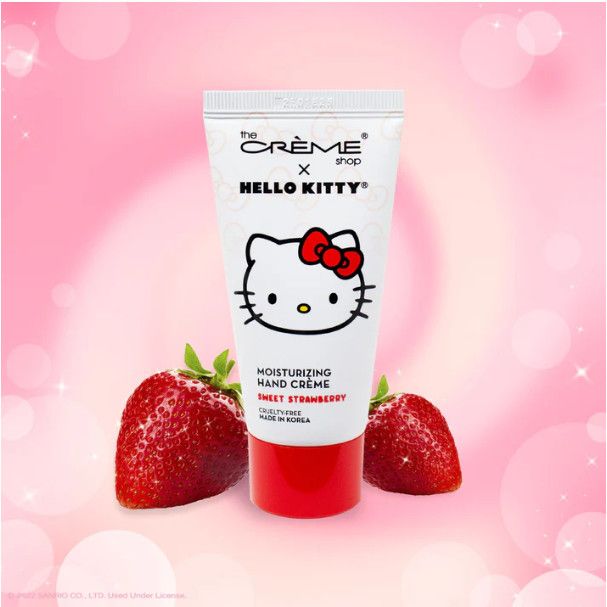 The Crème Shop x Sanrio  Hello Kitty Moisturizing Hand Crème - Sweet Strawberry