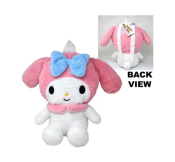 My Melody 16&quot; Chenille Plush Backpack