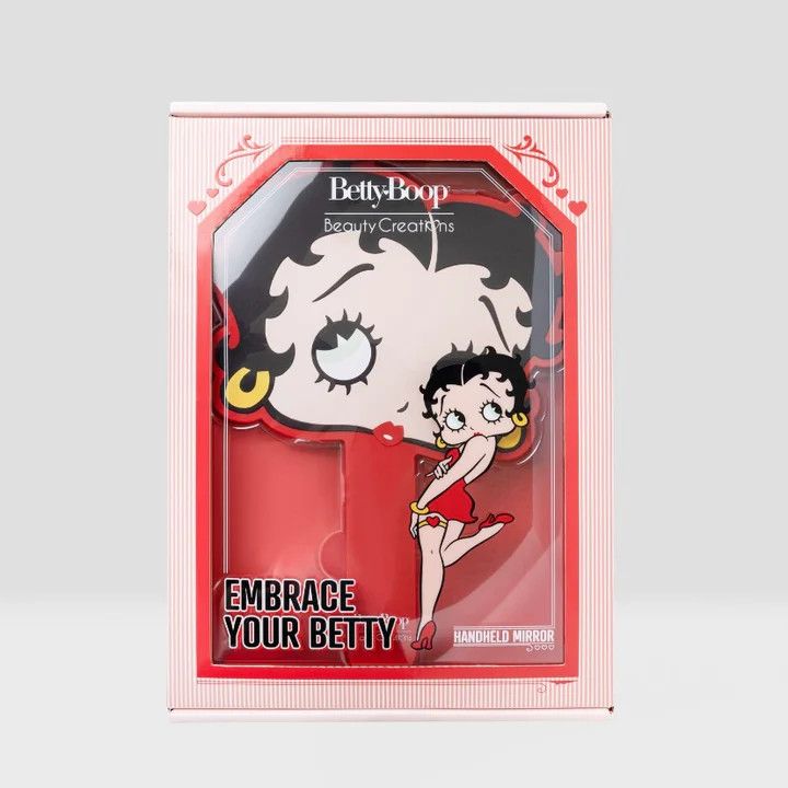 Beauty Creations Betty Boop "Embrace Your Betty" Handheld Mirror