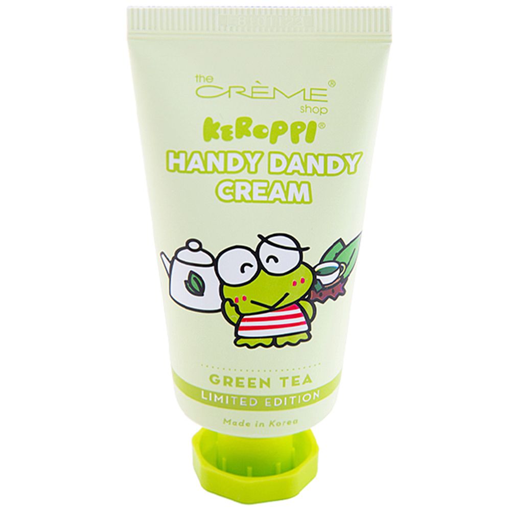 The Crème Shop x Sanrio  Keroppi Handy Dandy Cream - Green Tea