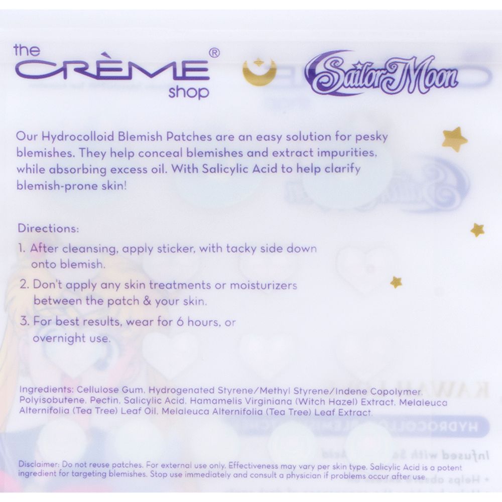 THE Ceme Shop X Sailor Moon Kawaii Love Hydrocolloid Blemish Patches