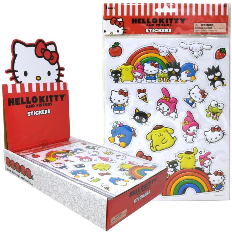 Hello Kitty and Friends Puffy Sticker Sheets