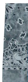 BSF-60187DF Tie Dye Bandana, Color: Grey