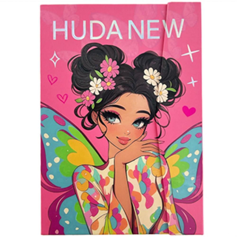 Huda New Butterfly Princess 34 Color Eyeshadow Blush Makeup Palette