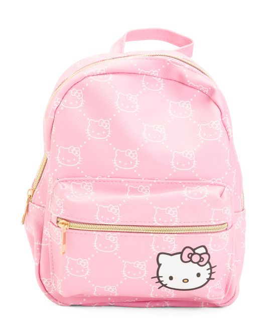 HELLO KITTY 10in Hello Kitty Backpack With Front Pocket