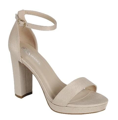 Josina-66 Womens Strappy Platform High Heel