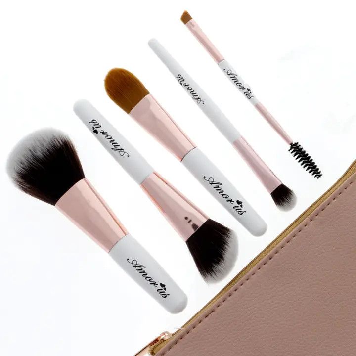 Amor Us Petite Travel Essentials - 5 Piece Brush Set