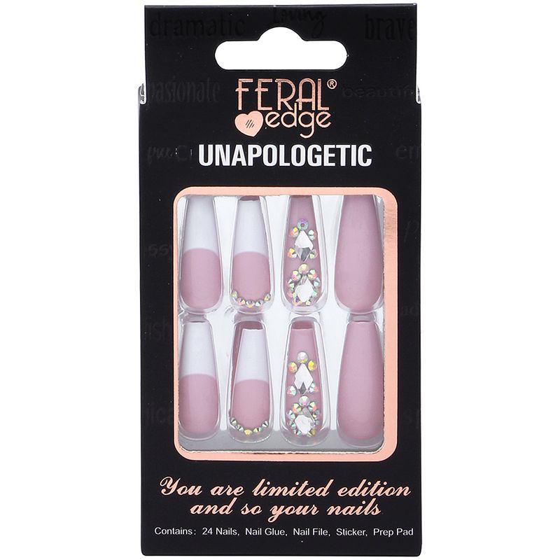 UNAPOLOG-03 FERAL EDGE UNAPOLOGETIC Press-on Nail Set