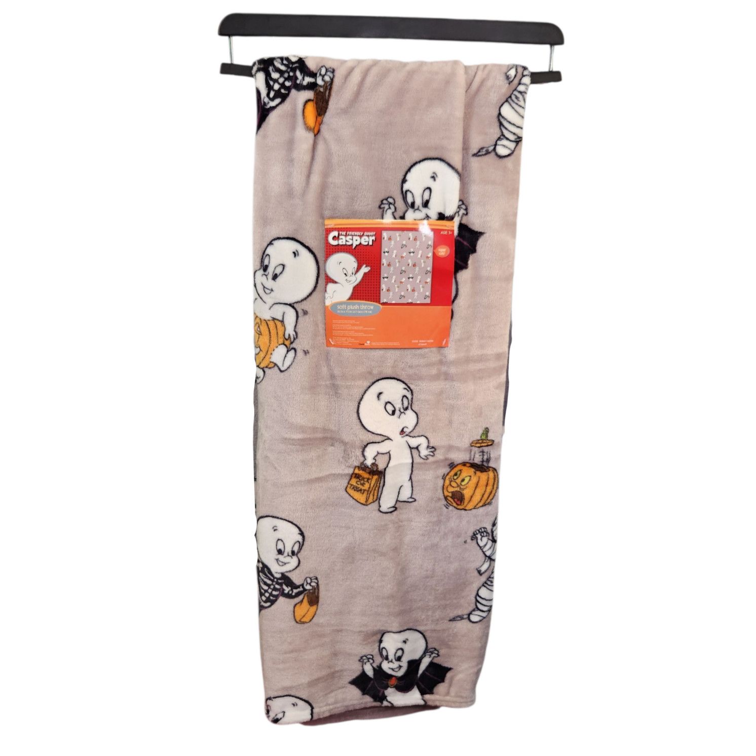 Casper The Friendly Ghost Soft Touch Throw 50x70 ATP844P