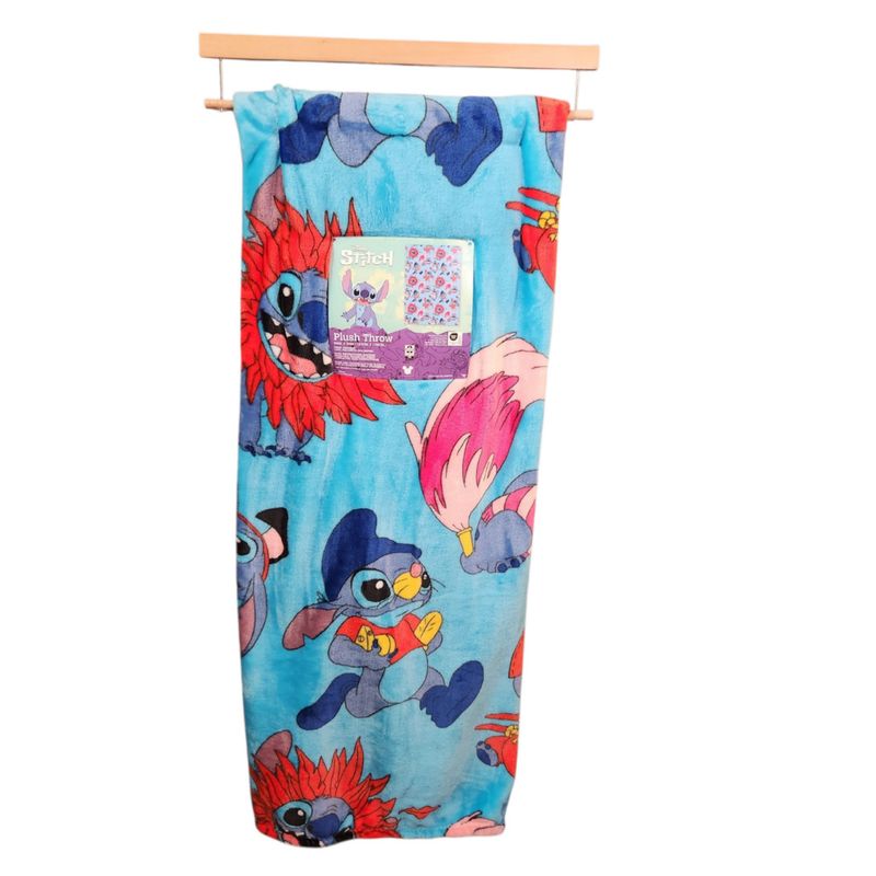 Disney Stitch Plush Throw 50x70 in JFA71-04